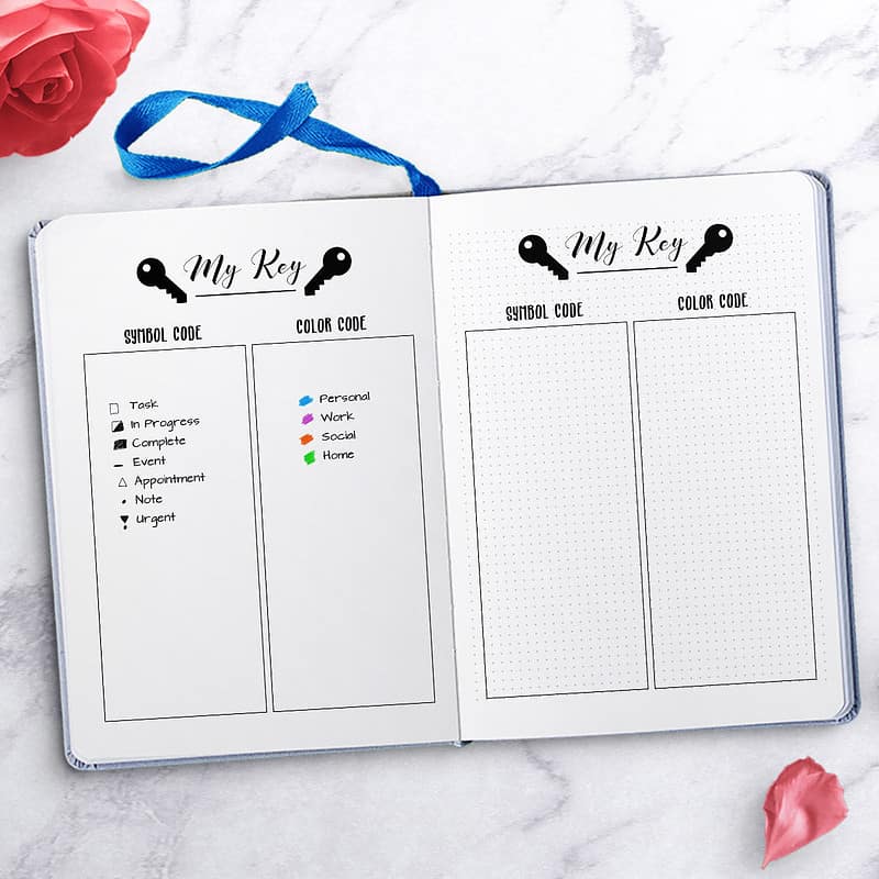 Free Printable Bullet Journal Pages | Masha Plans
