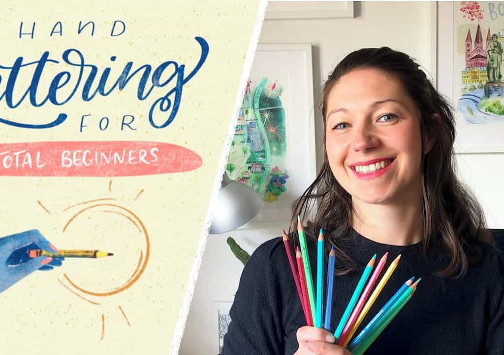 Free Courses To Learn Hand Lettering | Masha Plans