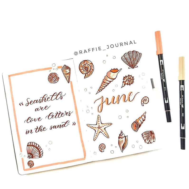 11 Inspiring Bullet Journal Themes For Summer | Masha Plans
