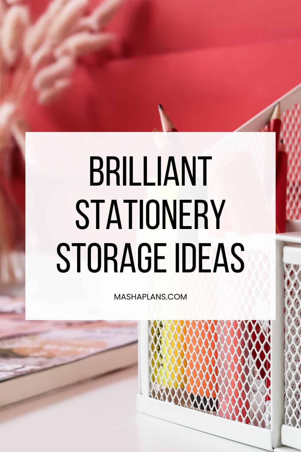 9 Brilliant Stationery Storage Ideas for Your Bullet Journal Supplies