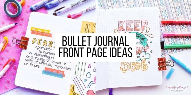 21 Captivating Notebook First Page Ideas