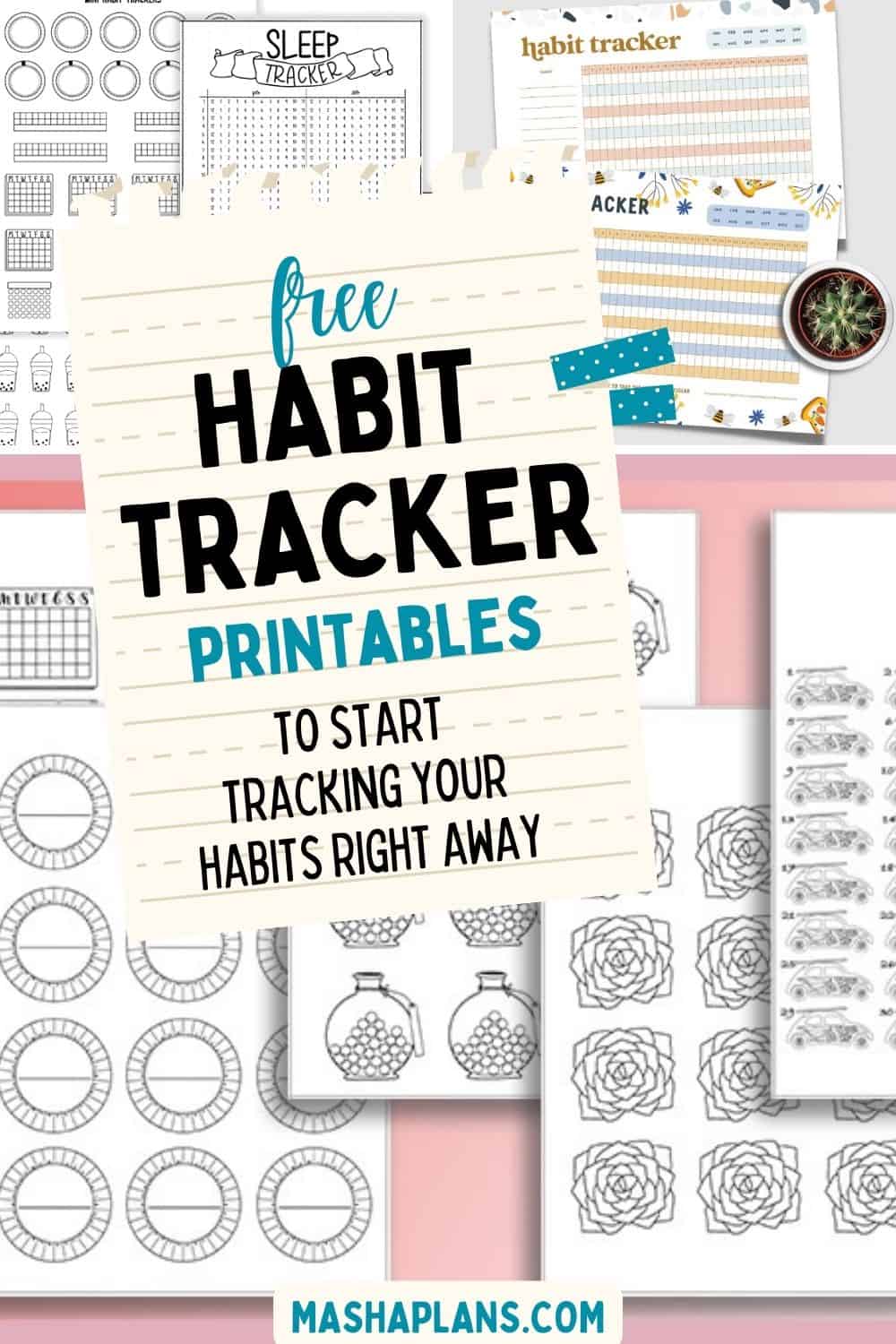 Free Monthly Habit Tracker
