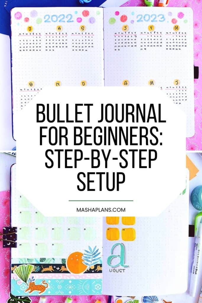 The Ultimate Bullet Journal Setup Guide for Beginners - Sarah Maker