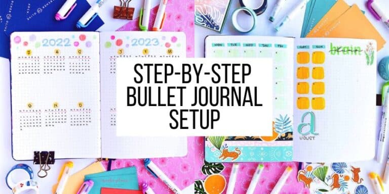 Bullet Journal For Beginners: Step-By-Step Setup
