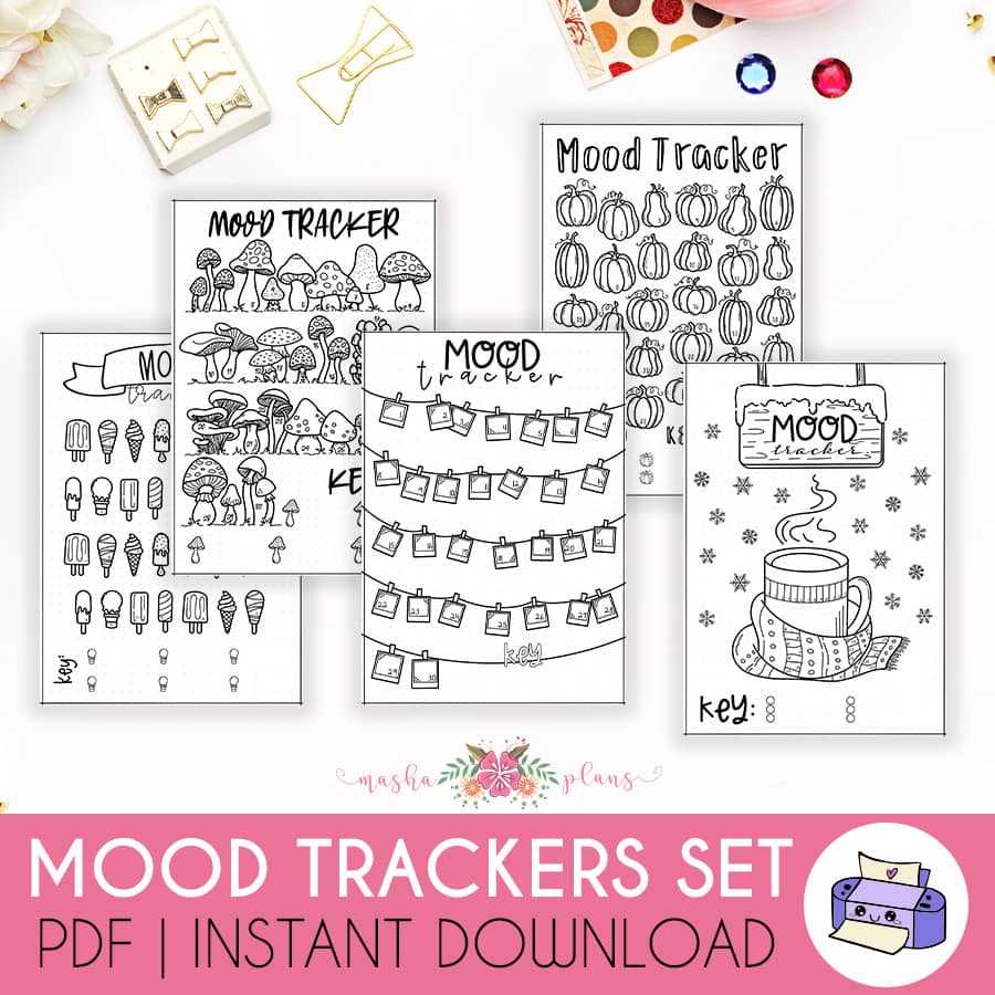 Mood Tracker Set | Masha Plans