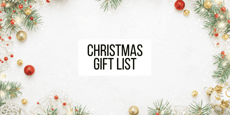Bullet Journal Christmas Gift List