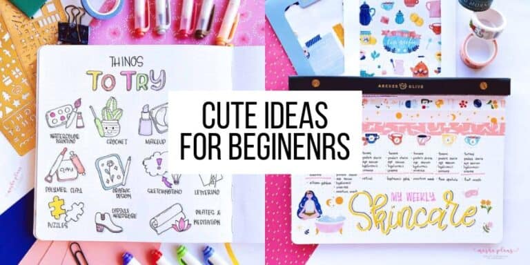 Cute Bullet Journal Ideas For Beginners
