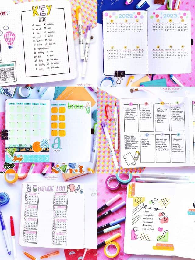 How To Set Up A Bullet Journal: Step By Step Bullet Journal Setup Guide Story