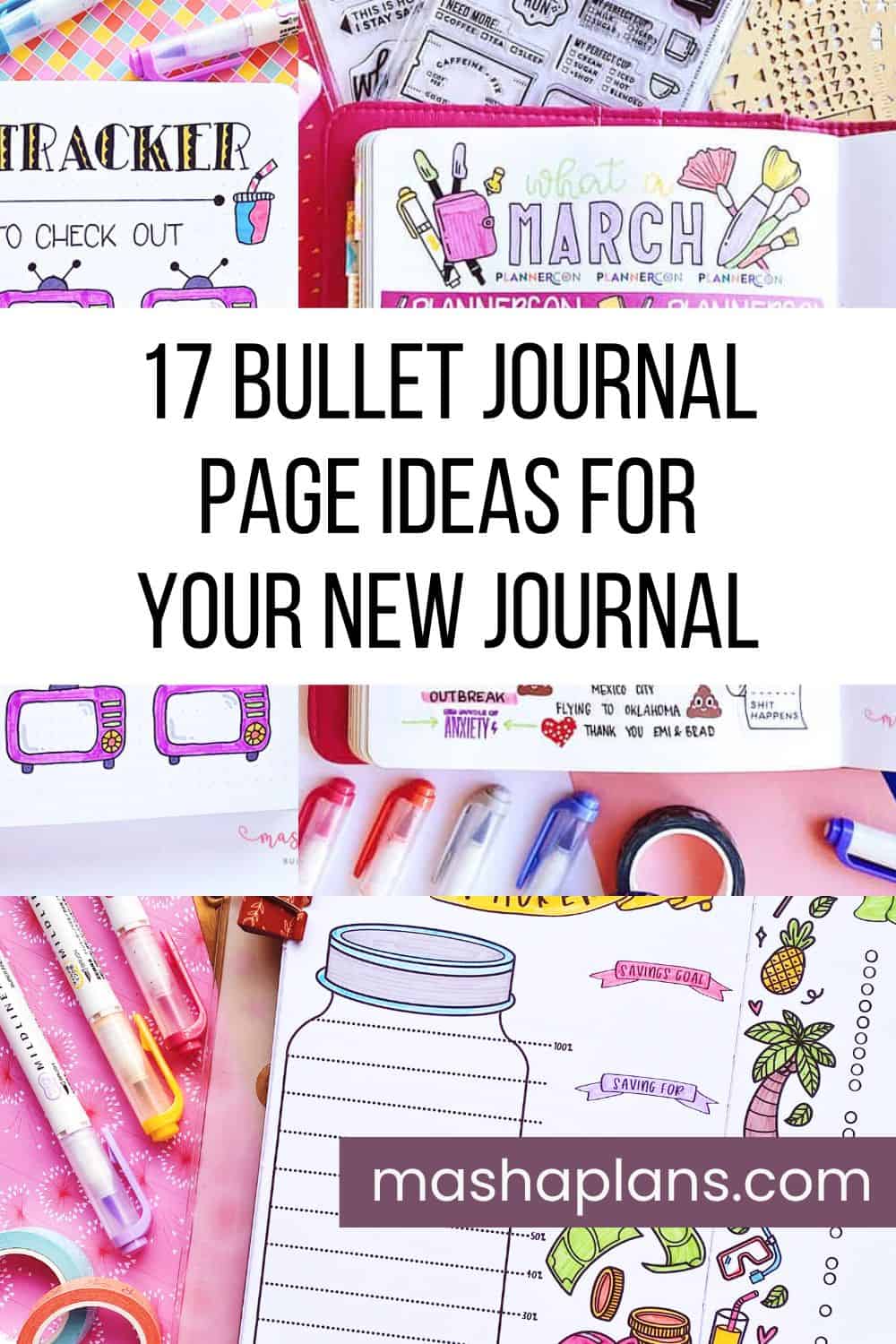 17 Unique Ideas to Start Your Bullet Travel Journal Now