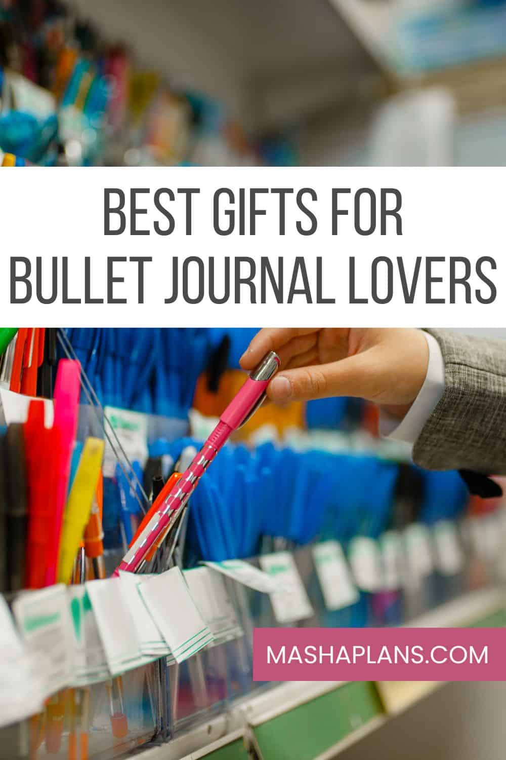 15 Best Gifts For Bullet Journal Lovers Masha Plans