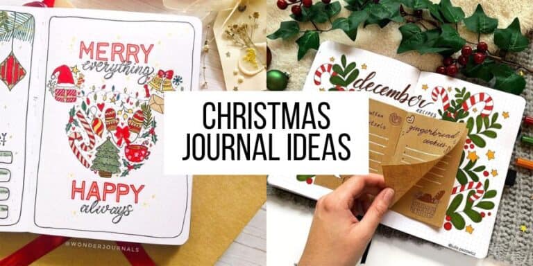 11 Christmas Journal Ideas to Brighten Up Your Bullet Journal
