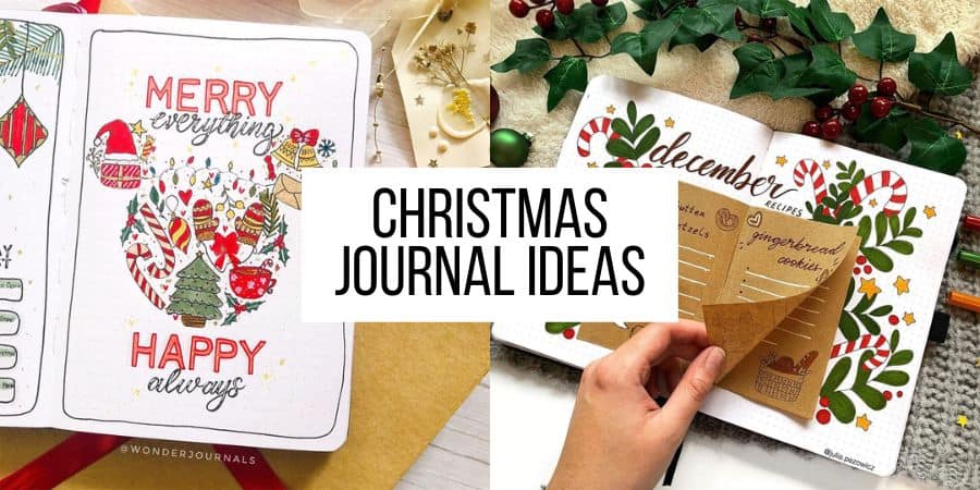 11 Christmas Journal Ideas To Brighten Up Your Bullet Journal Masha Plans