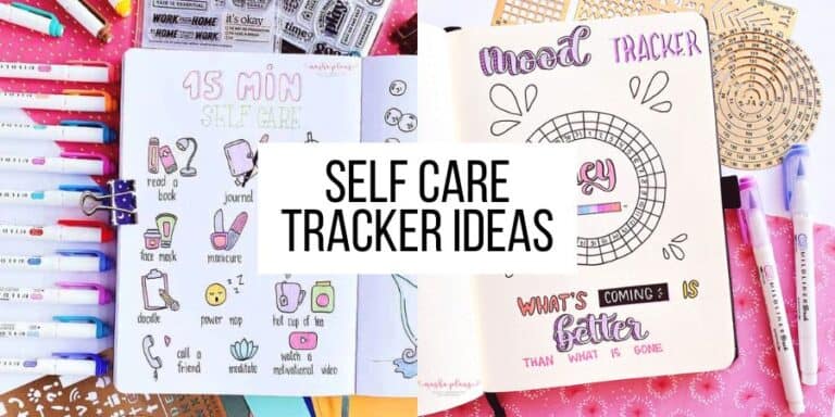 9 Creative Self-Care Tracker Bullet Journal Ideas