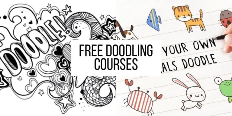 7 Free Doodling Courses To Unleash Your Creativity