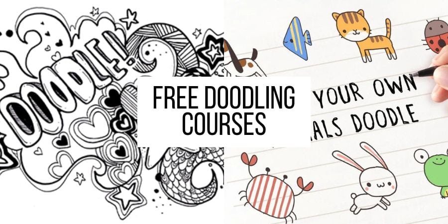 7 Free Doodling Courses To Unleash Your Creativity | Masha Plans