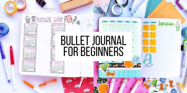 How To Bullet Journal For Beginners