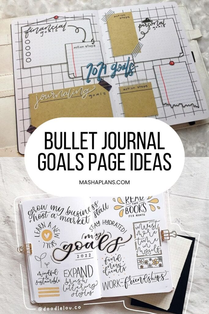 Dream Big Bullet Journal Printable