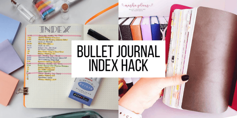 7 Bullet Journal Index Hacks To Elevate Your BuJo Game