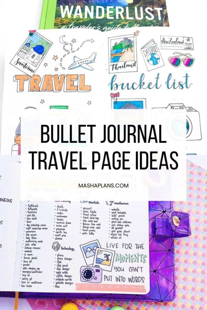 Travel Scrapbook Kit, Adventure Awaits Journal, Travel Journal