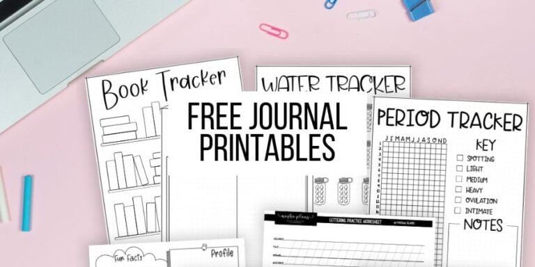 Free Journal Printables To Revolutionize Your BuJo