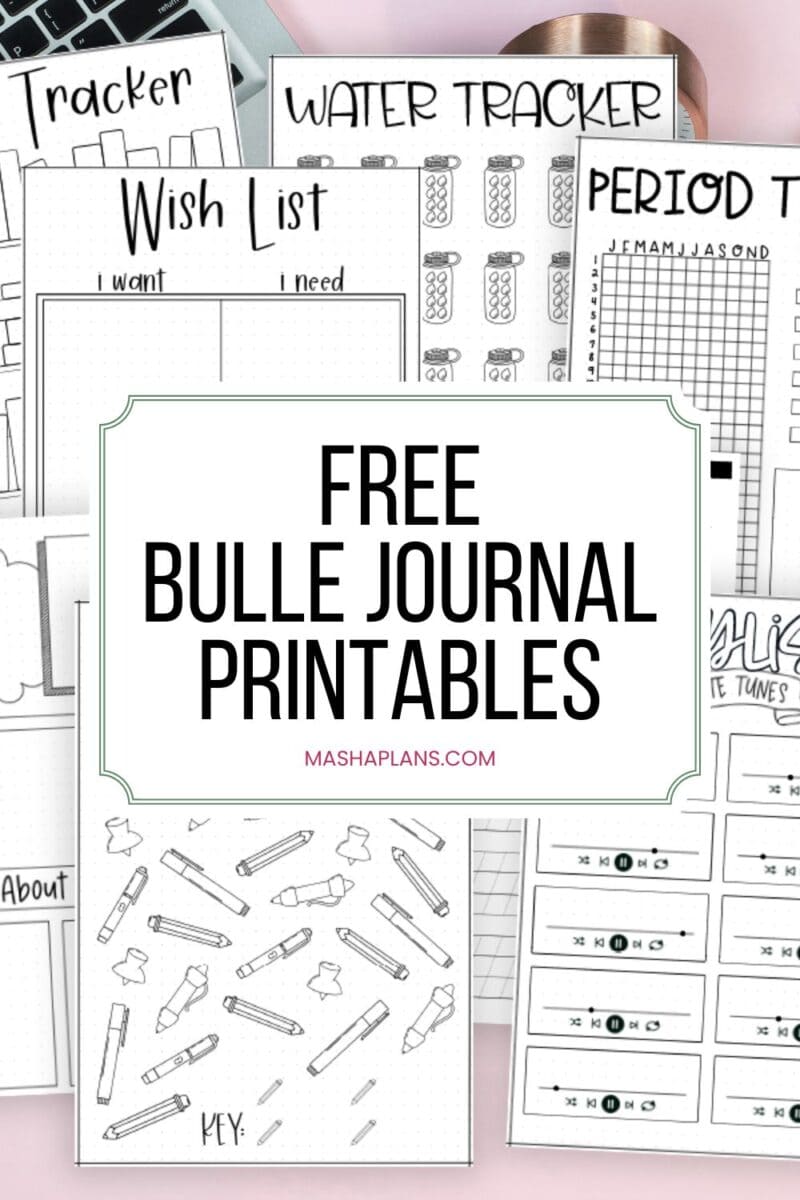 Free Journal Printables To Revolutionize Your BuJo
