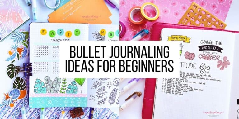 13 Bullet Journaling Ideas For Beginners