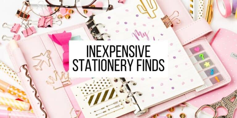11 Inexpensive Stationery Finds For Your Bullet Journal