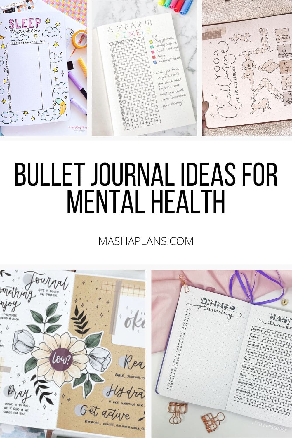 11 Bullet Journal Ideas For Mental Health