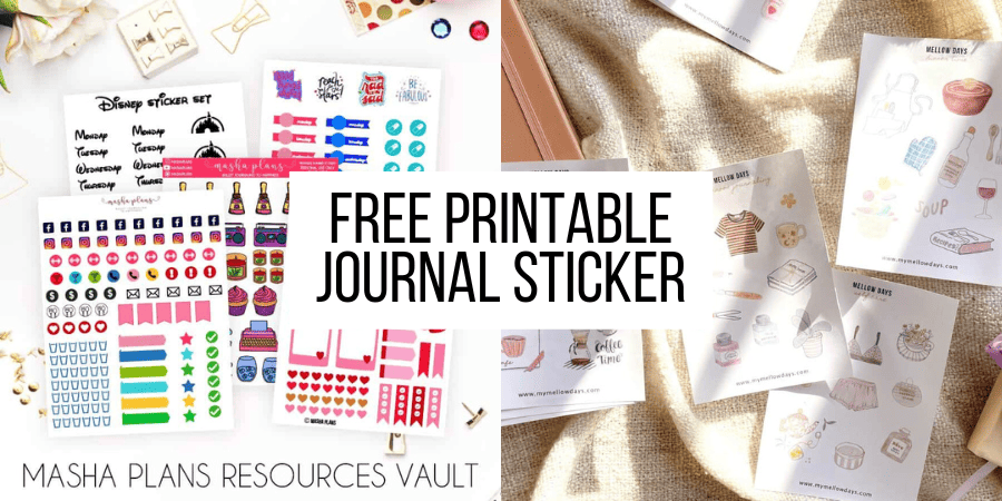 Free Printable Stickers For Journaling