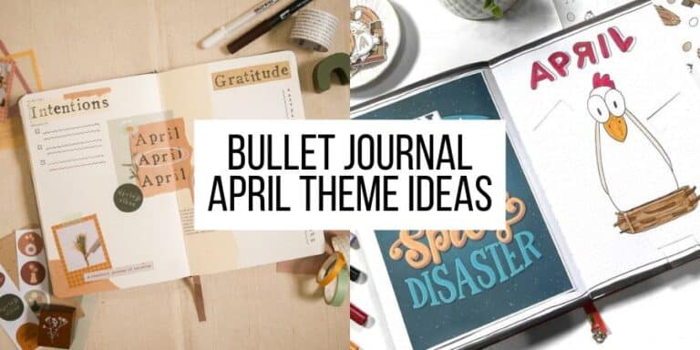 11 April Theme Ideas For Your Bullet Journal