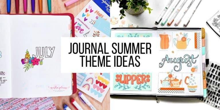 17 Bullet Journal Summer Theme Ideas