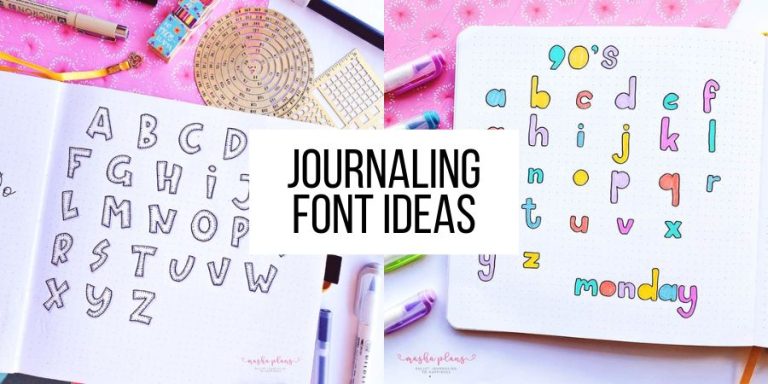 11 Creative Bullet Journaling Fonts To Try