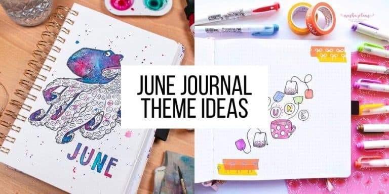 17 Inspiring June Bullet Journal Themes