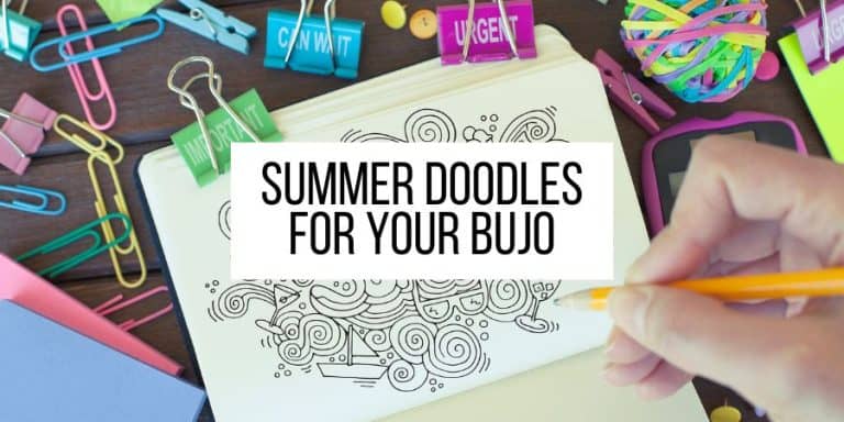 11 Summer Doodles To Draw In Your Bullet Journal