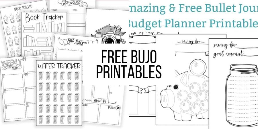 60+ Free Bullet Journaling Printables