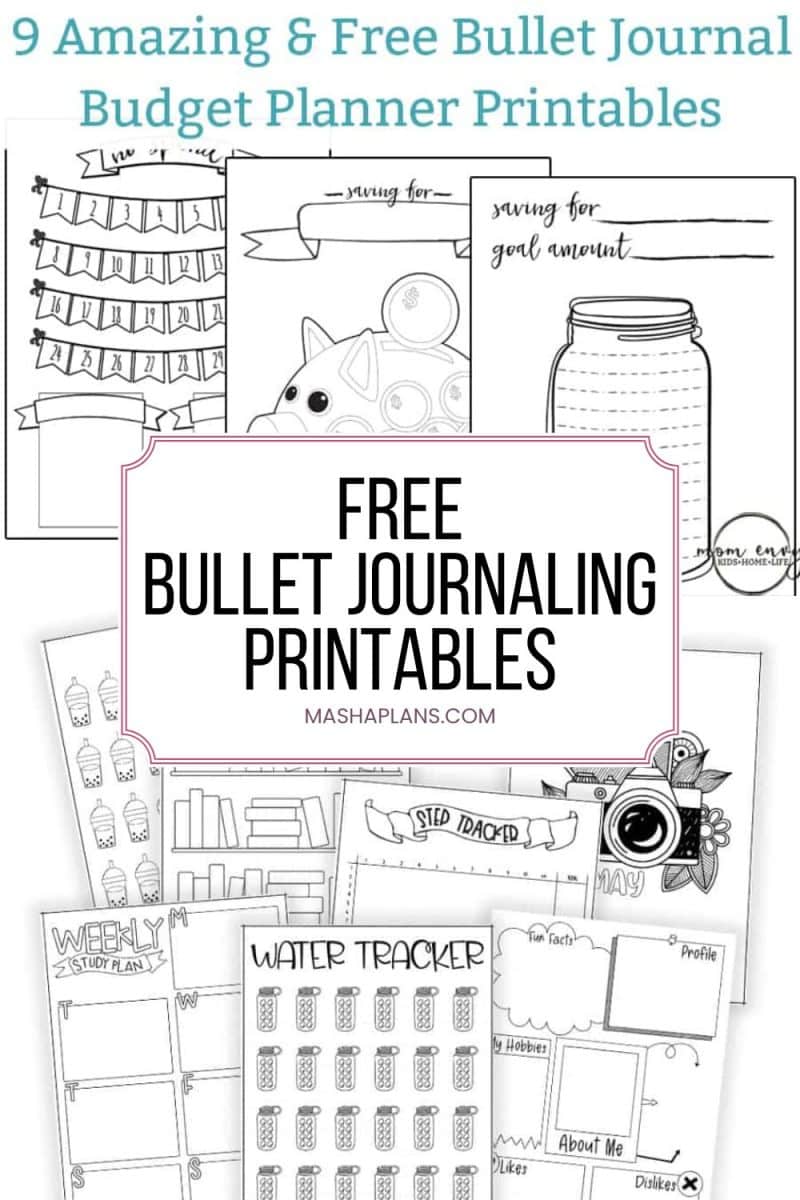 60+ Free Bullet Journaling Printables