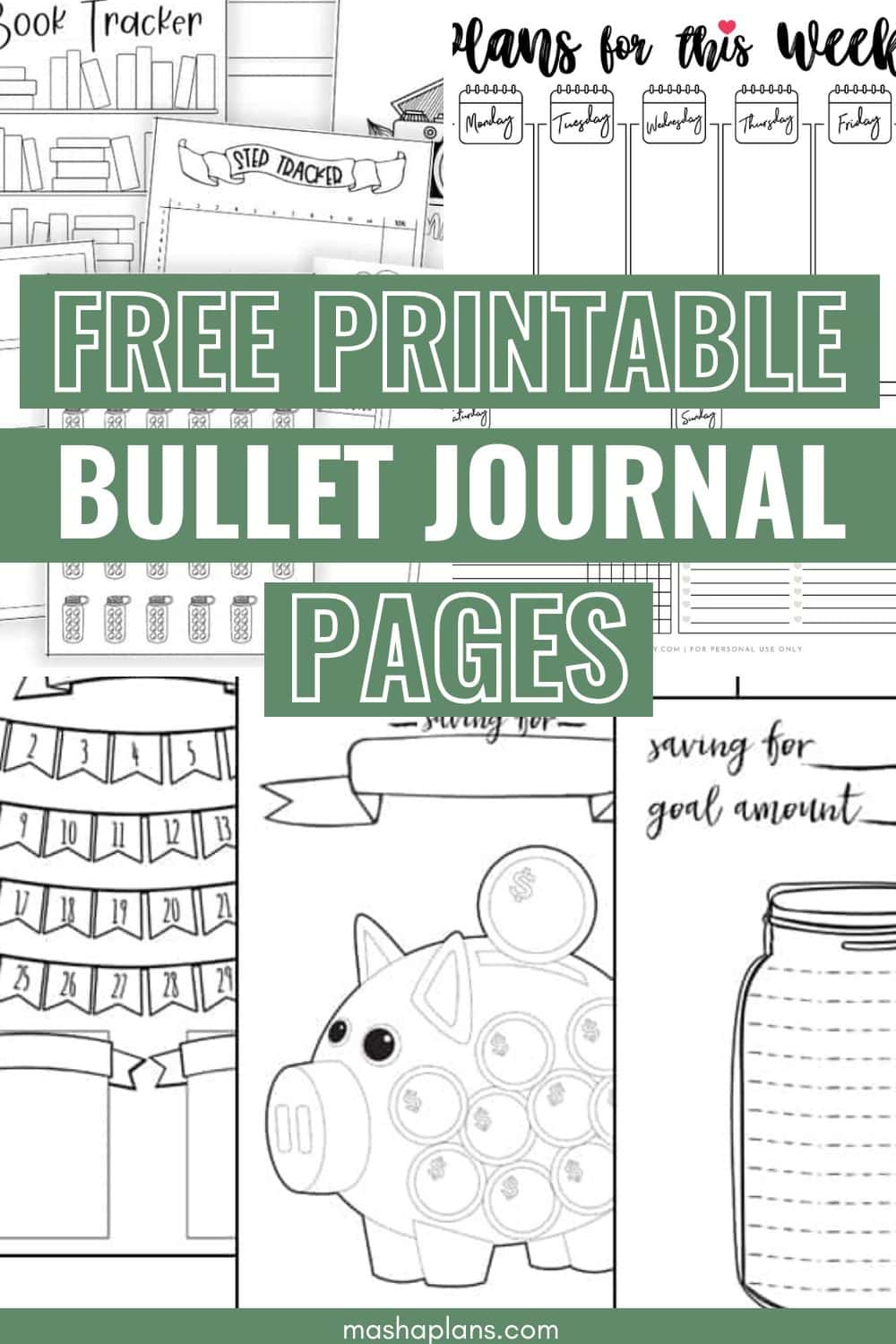60+ Free Bullet Journaling Printables