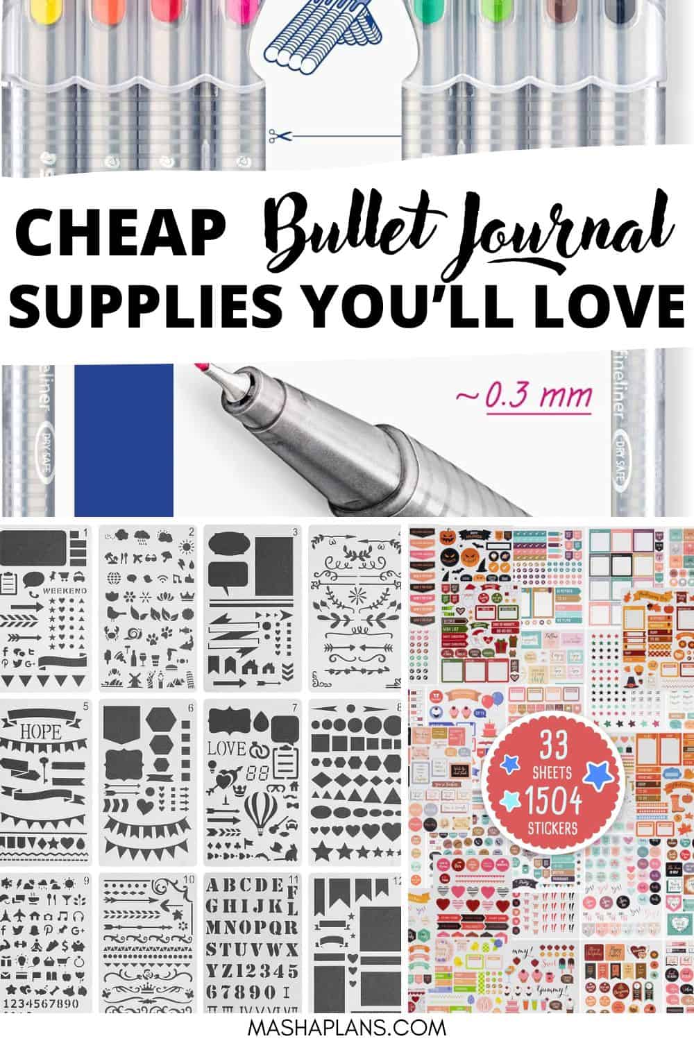 11 Cheap Journal Supplies You ll Love