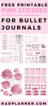 Free Printable Journal Stickers