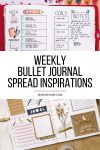 17 Weekly Bullet Journal Spread Inspirations