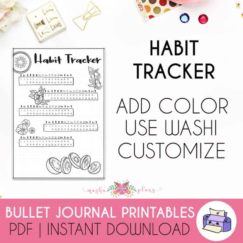 July 2025 Printable Bullet Journal Setup - Image 4