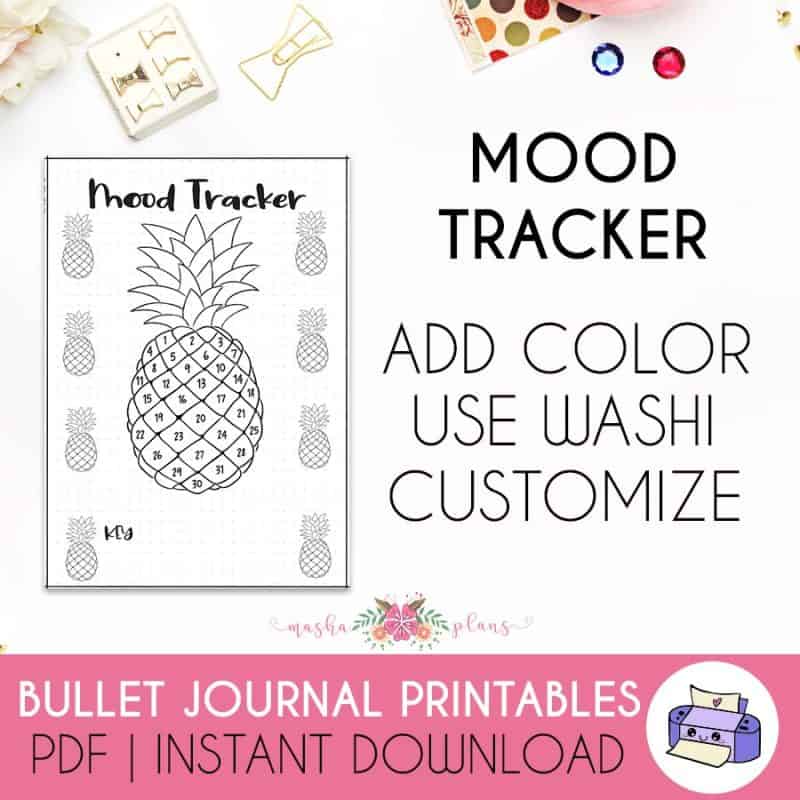 July 2025 Printable Bullet Journal Setup - Image 5