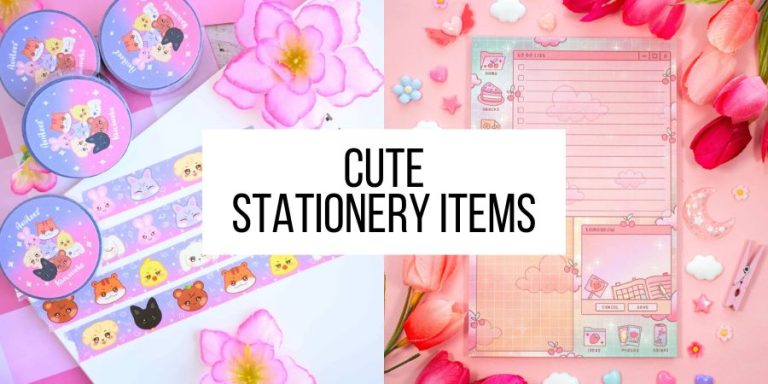 Cute Stationery Items To Spark Your Creativity