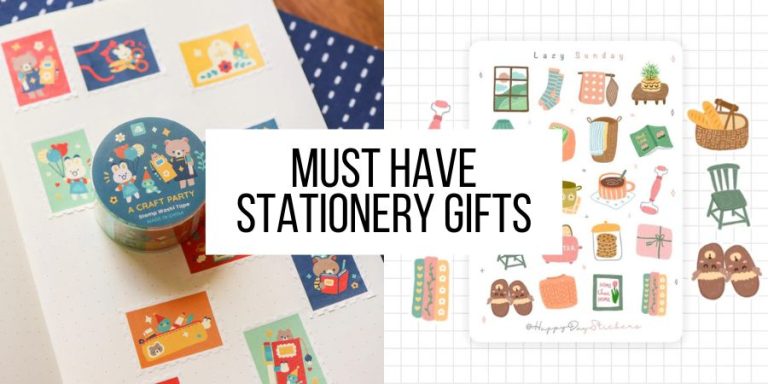Must Have Stationery Gifts For Bullet Journal Lovers