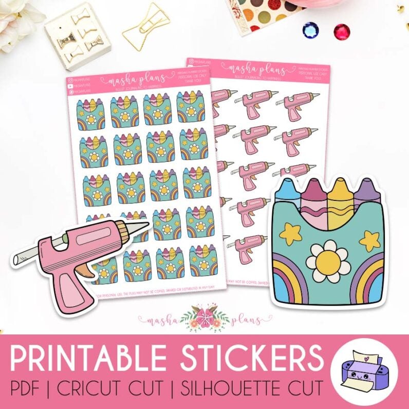 Arts & Crafts Stickers