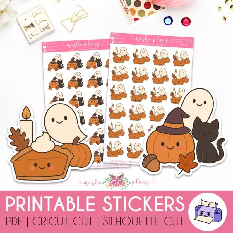Cute Halloween Stickers