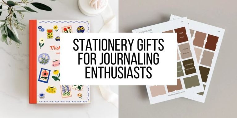 Stationery Gift Ideas For Journaling Enthusiasts