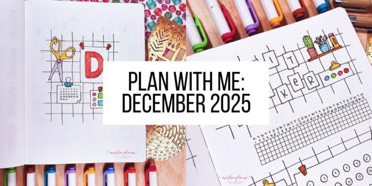 Plan With Me: December 2025 Bullet Journal Setup